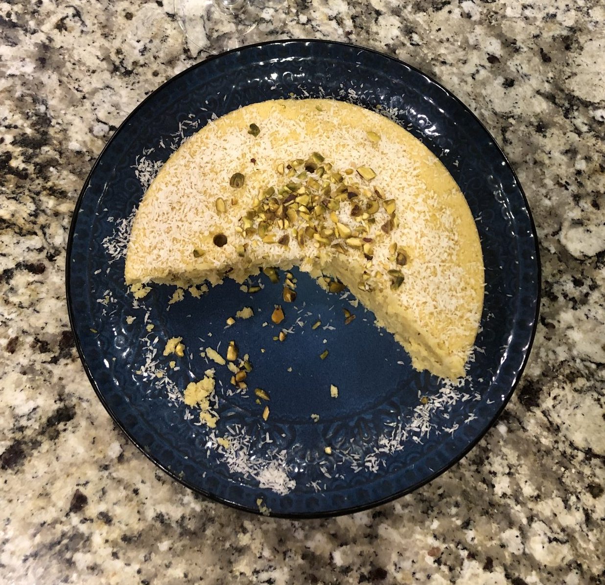 Lemon and Olive oil almond cake